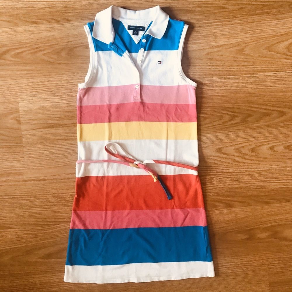 Vestido piquê Tommy Hilfiger