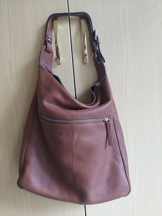 Adax shopper torba czekoladowa brązowa