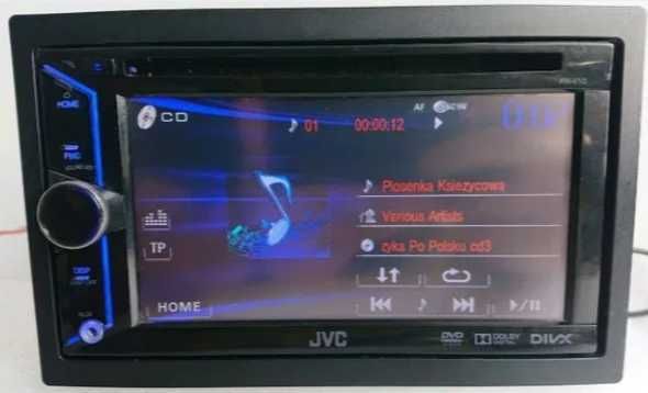 Auto Radio  JVC KW-AV61BT 2 DIN con DiVx