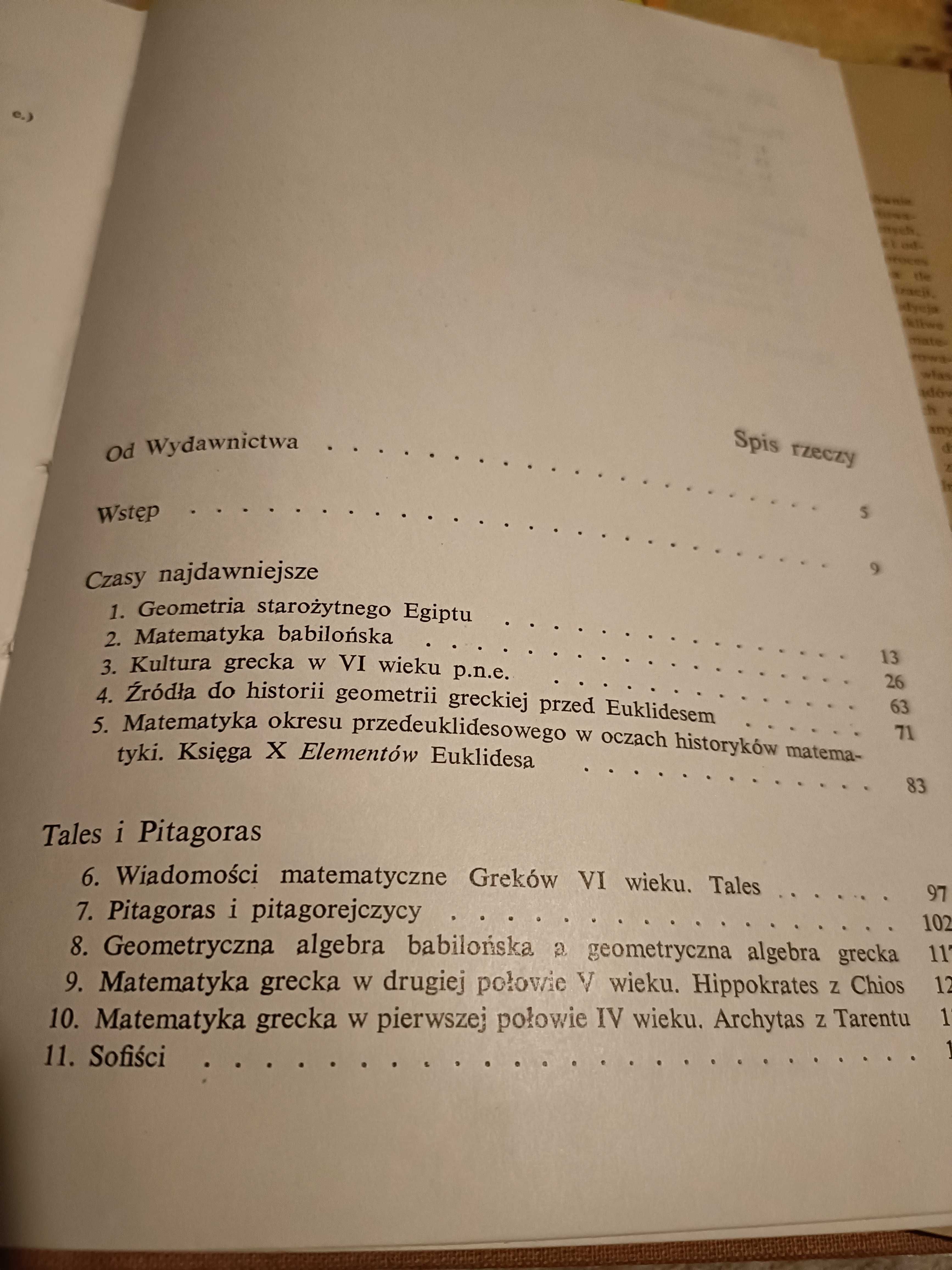 Z dziejów matematyki greckiej Stefan Kulczycki
