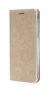 Etui Luna Book Huawei Y6 2019 Gold / Silver