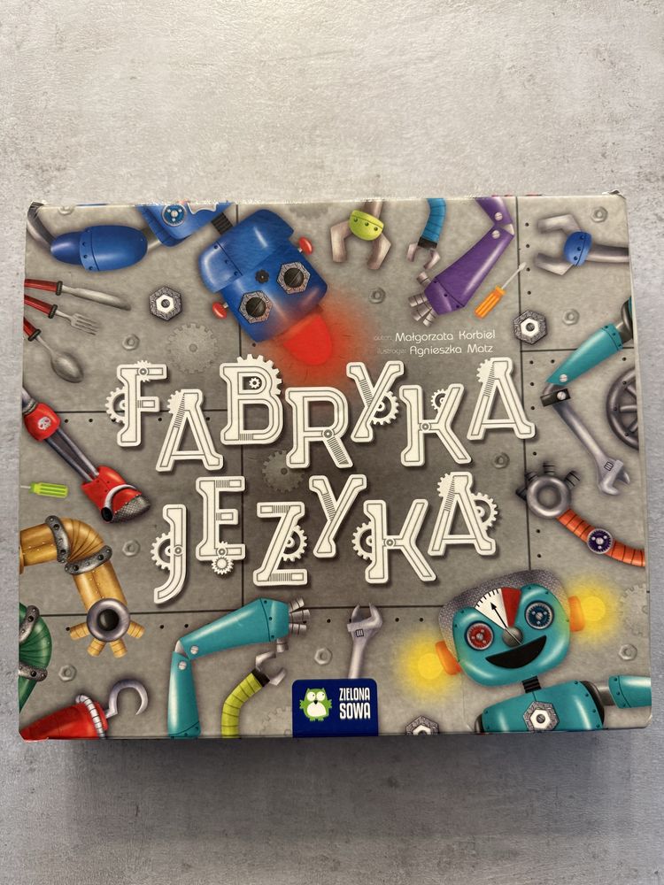 Gra fabryka języka logopedyczna logopeda unikat