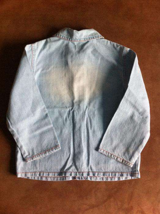 Курточка джинсовая для мальчика 110-116см
