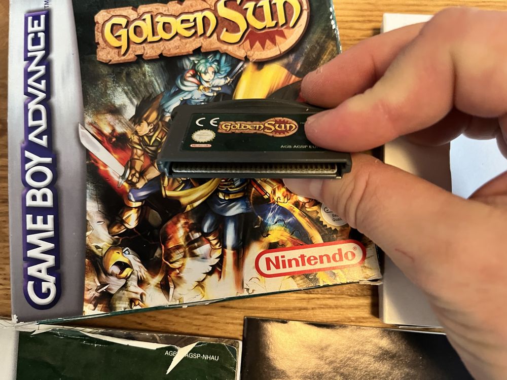 Golden Sun Gameboy advance - pełen komplet, pal