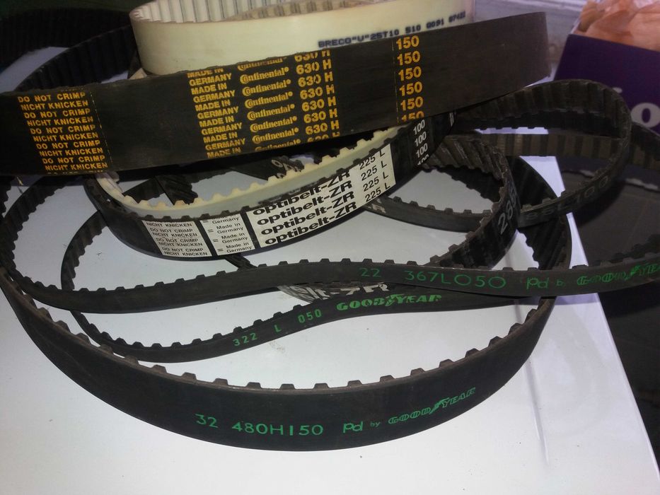 продам ремни плоскозубчатые Optibelt, GoodYear, PowerGrip -19 видов