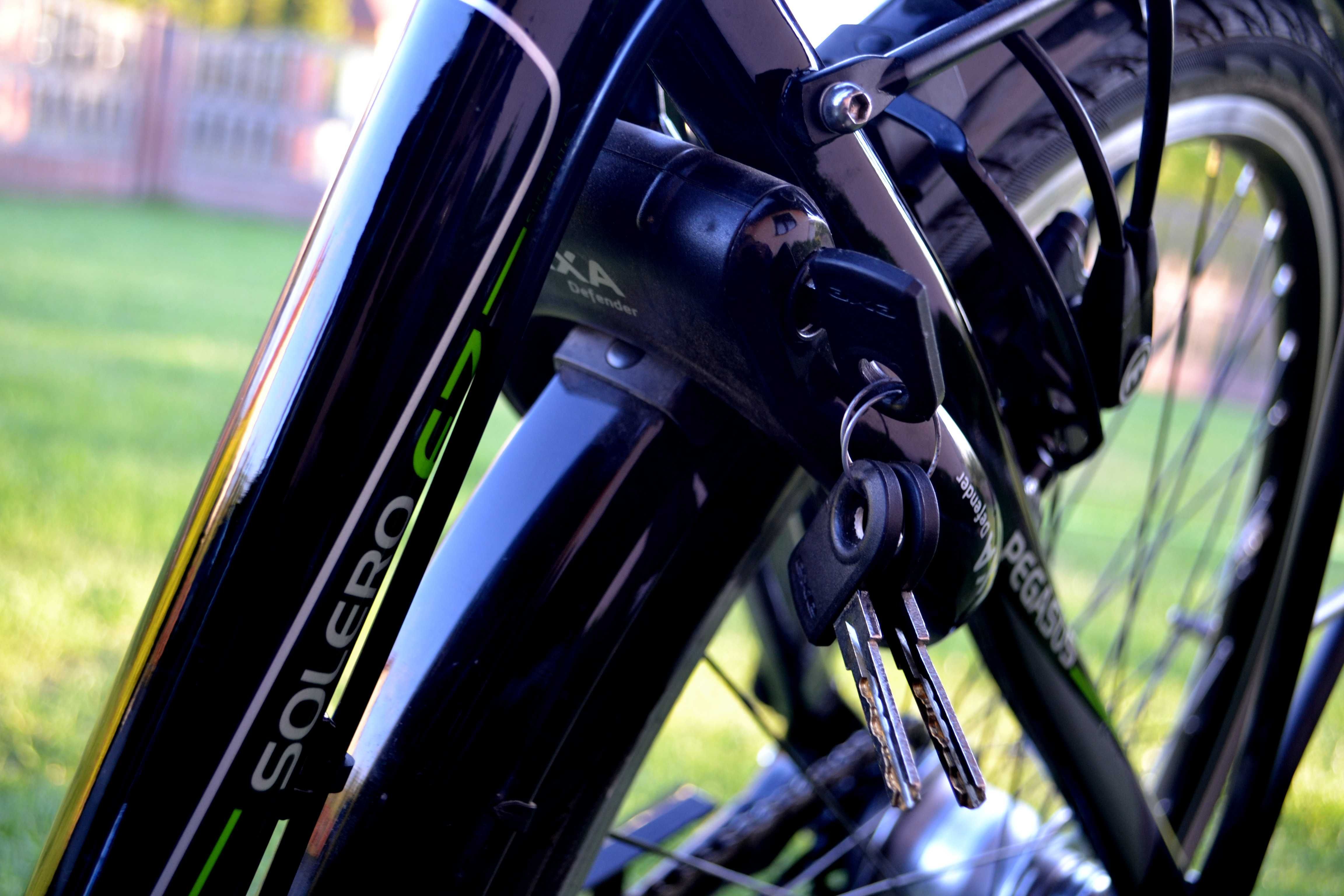 Rower Elektryczny Pegasus Solero E7R Hydraulika Magura,Nexus7 Stan BDB
