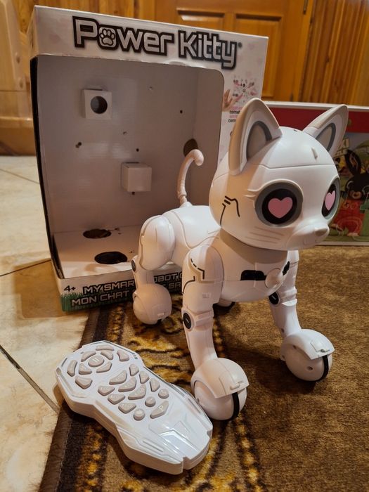 Zabawka robot kot, puzzle GRATIS