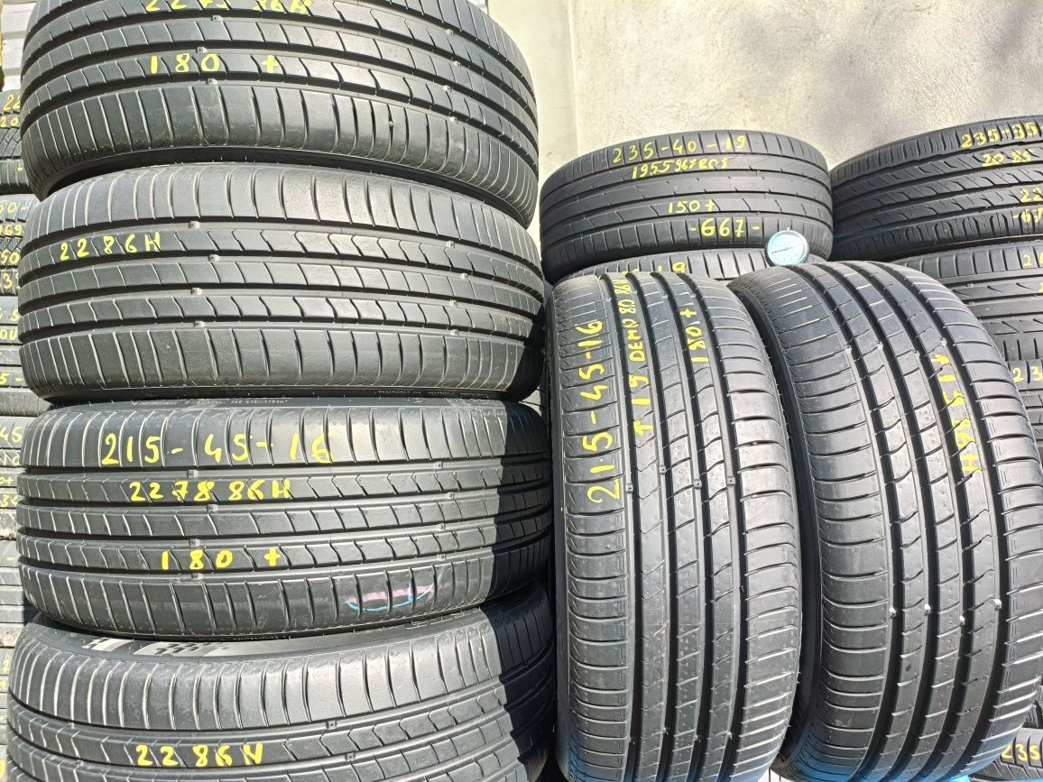 215/45r16 Kumho ECSTA HS51 jak nowe PROMOCJA!