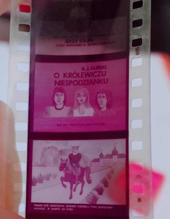 Bajki na rzutnik O KRÓLEWICZU NIESPODZIANKU bajki retro prl Jacek Ania