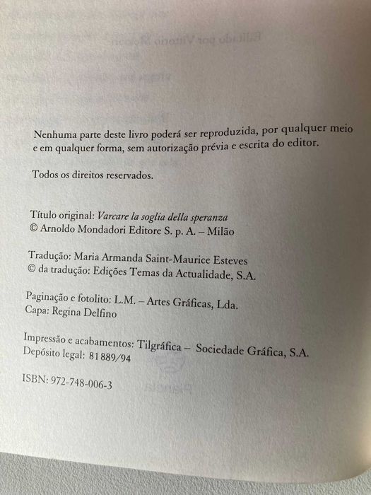 João Paulo II - Atravessar o Limiar da Esperança