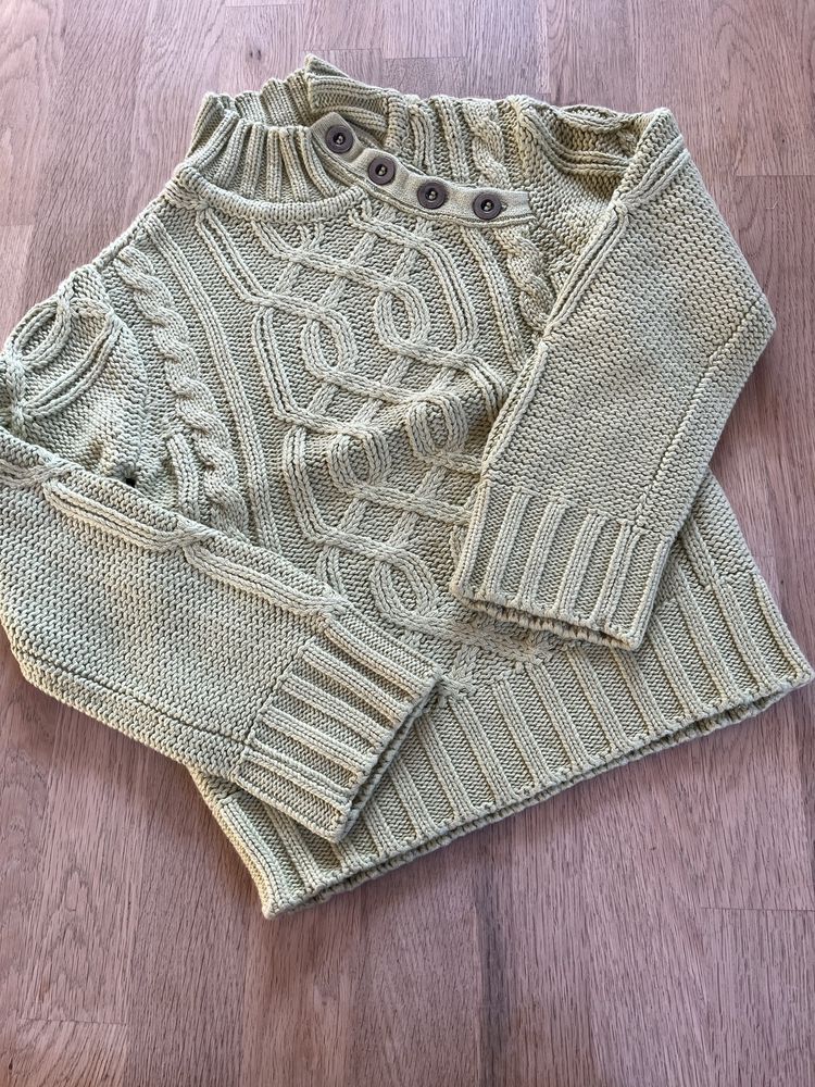 Sweterek dla dziewczynki h&m - rozpinany