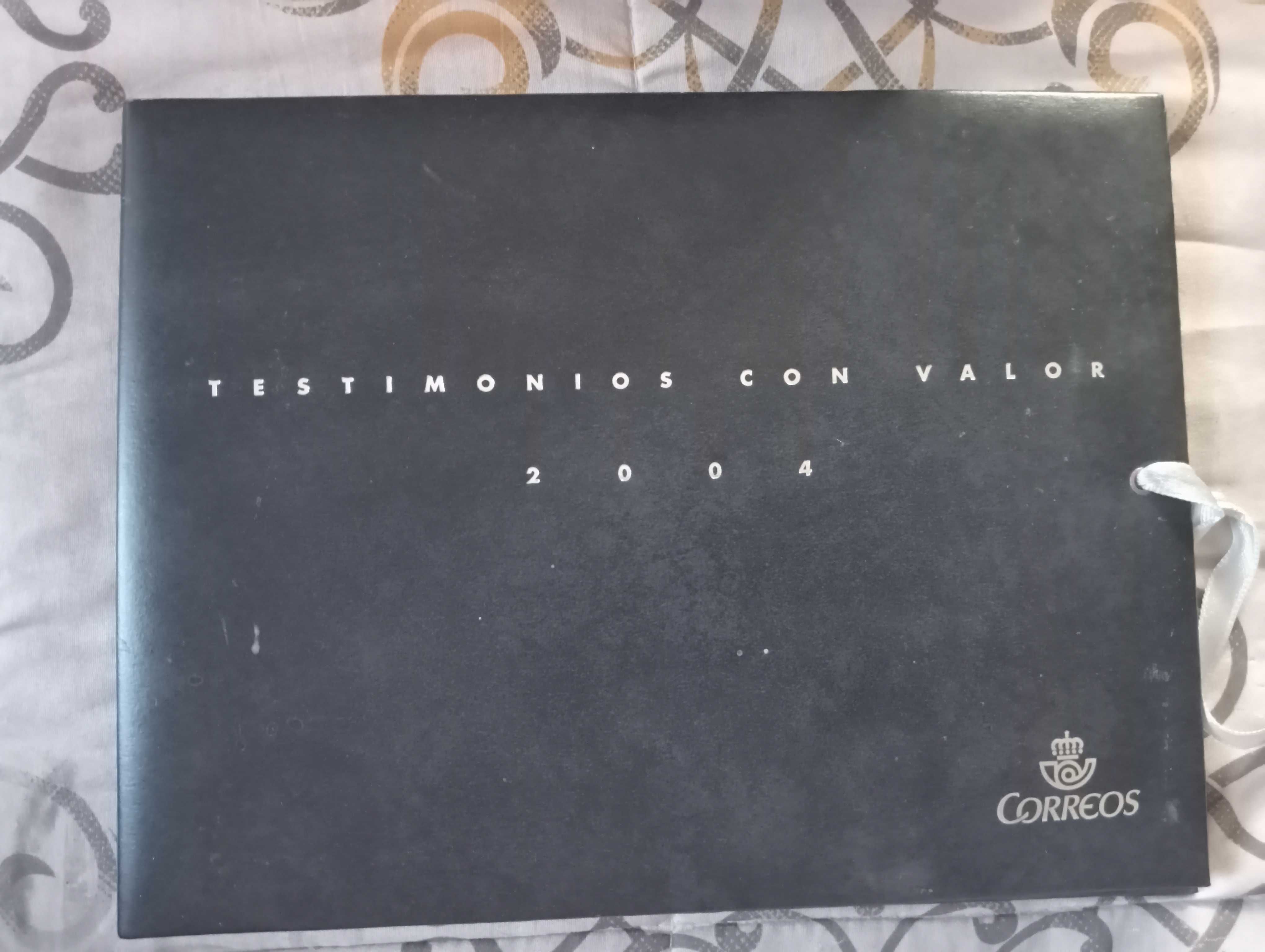 Coleção selos de testemunhos com valor 2004