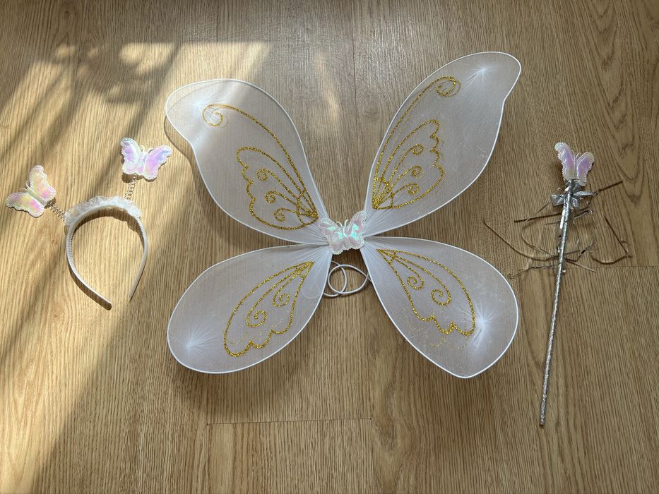 Набір чарівної феї з паличкою, крилами та обручем