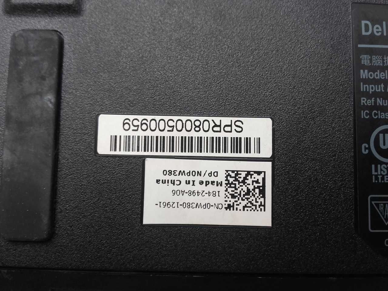 Stacja dokująca DELL, E-Port, PR03X, DP, DVI, VGA, 5xUSB, eSATAp, LAN,