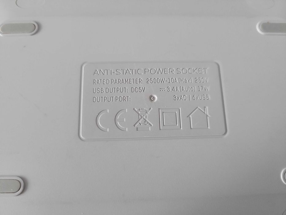 Listwa zasilająca z USB