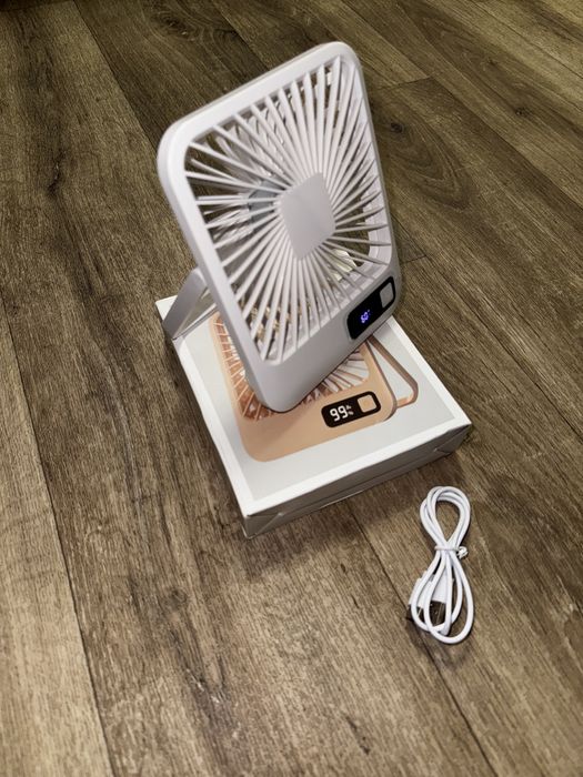 Новый Usb вентилятор портативный 2000mah с аккумулятором