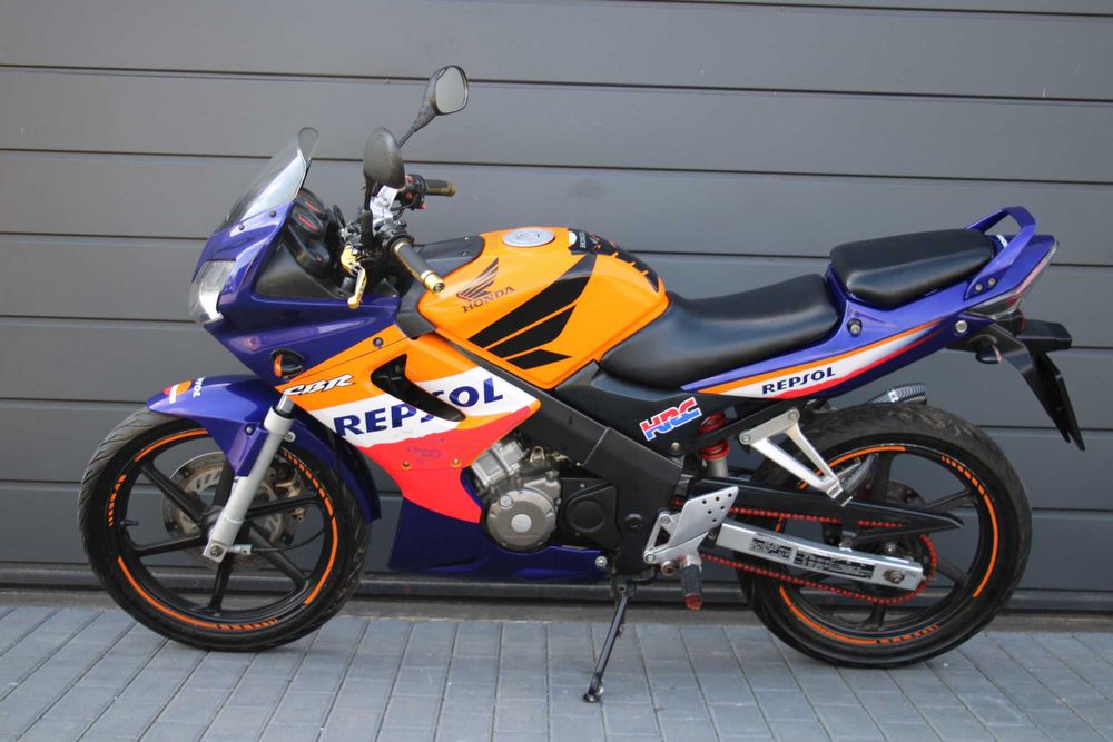 Honda CBR 125 JC34 2005r. * Zarejestrowana * 27.003km A1 / B * RATY *