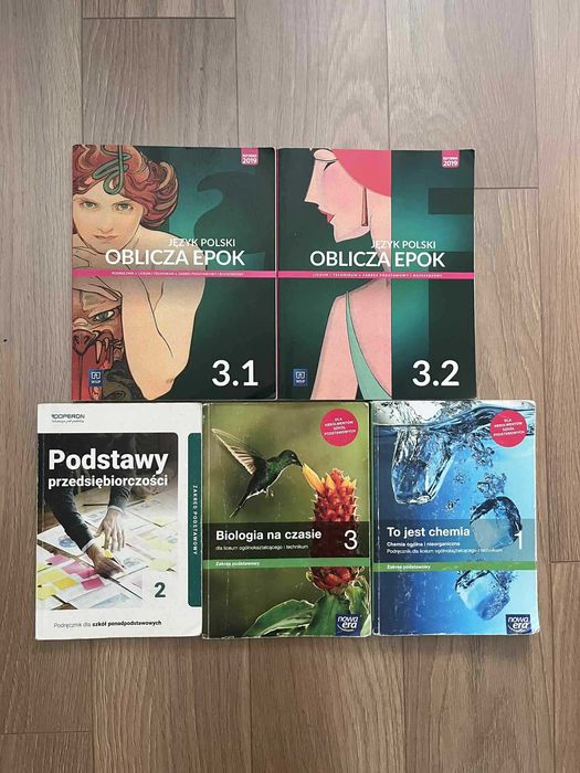podręczniki liceum/technikum