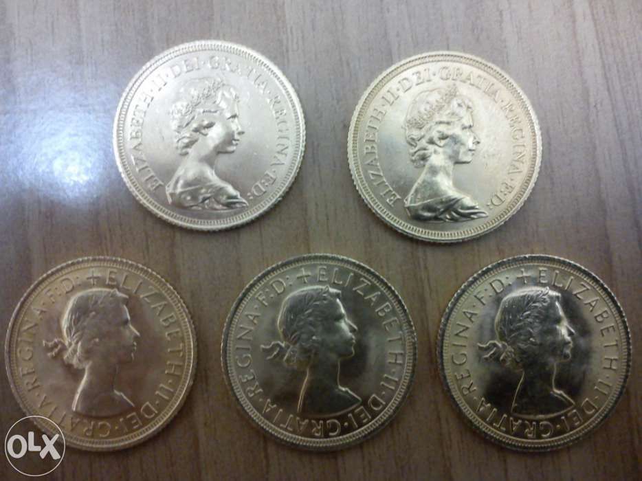 5 Libras em Ouro