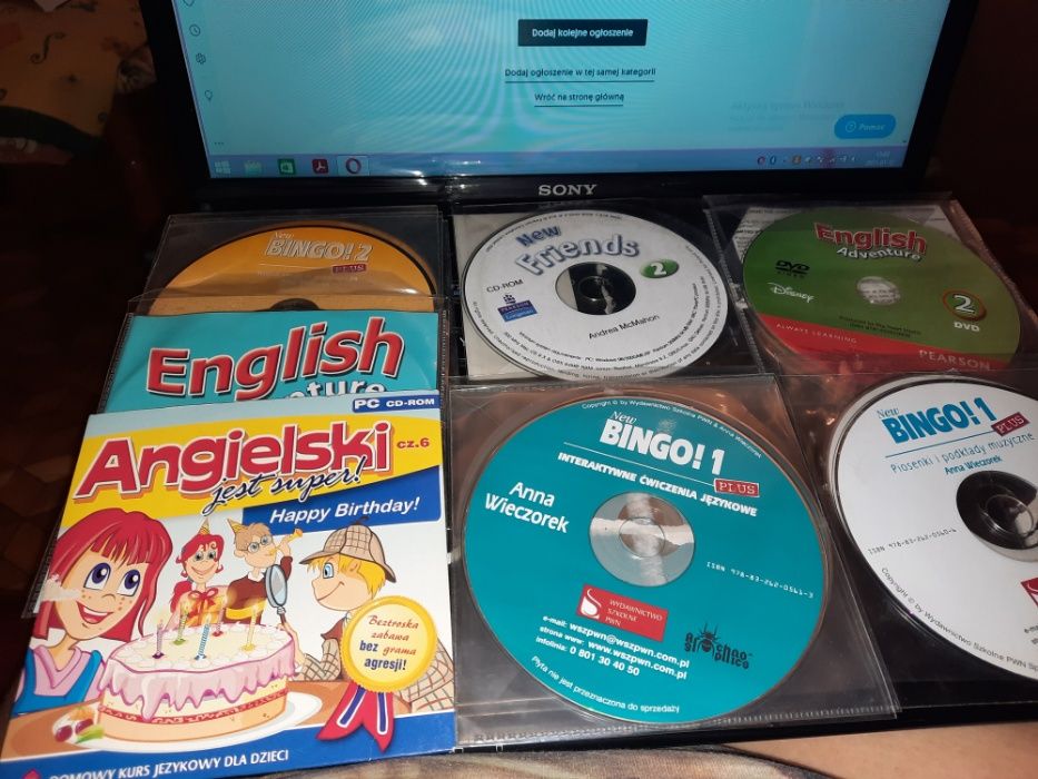 Kurs języka angielskiego dla dzieci na CD