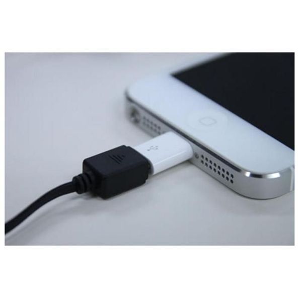 Przejściówka adapter micro USB do lightning iphone