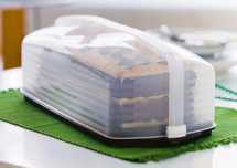 Perła stołowa tupperware pojemnik na ciasto nowy