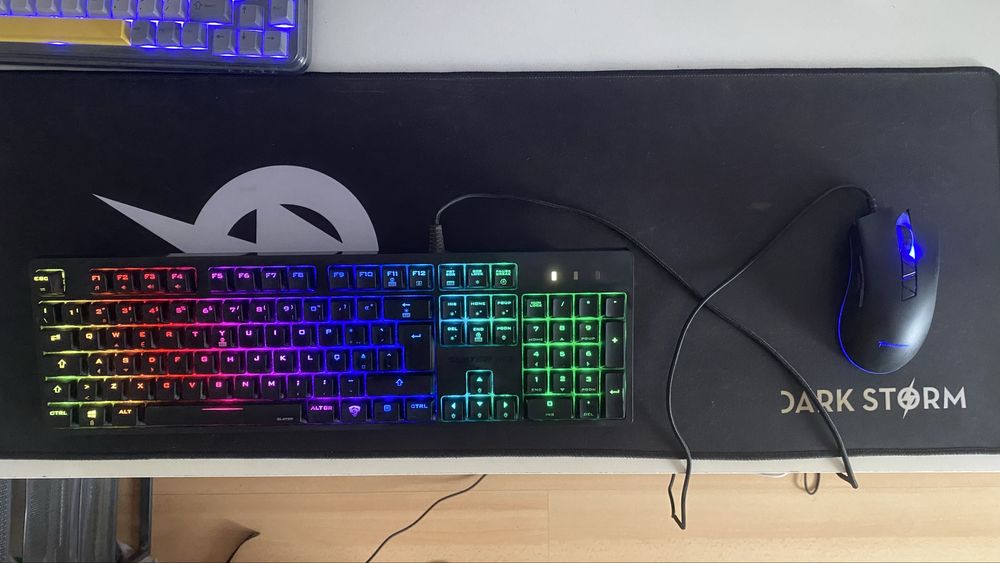 Kit Teclado e Rato Gaming para PC/Laptop (Ver Descrição)