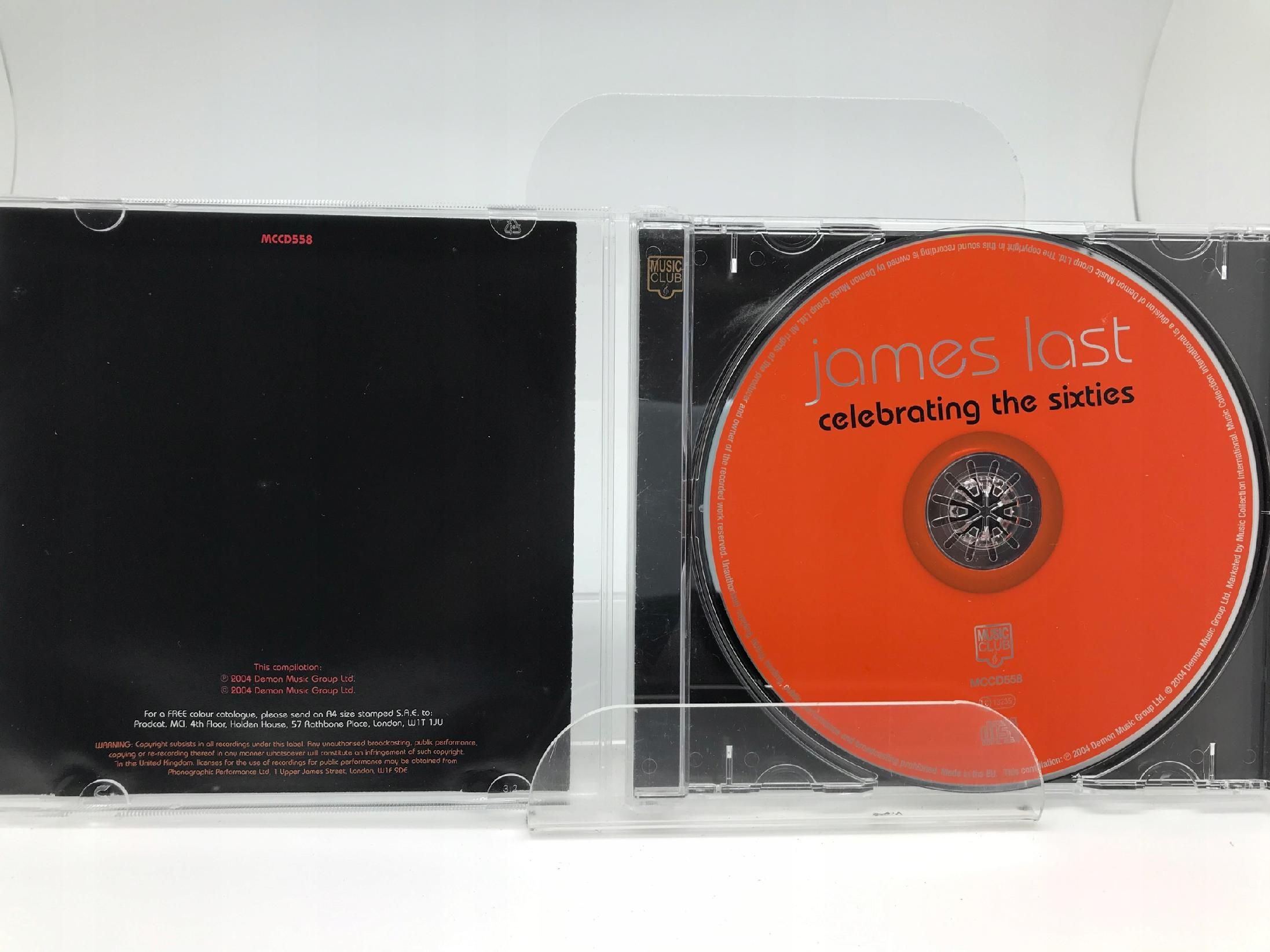 cd - james last - celebrating the sixties