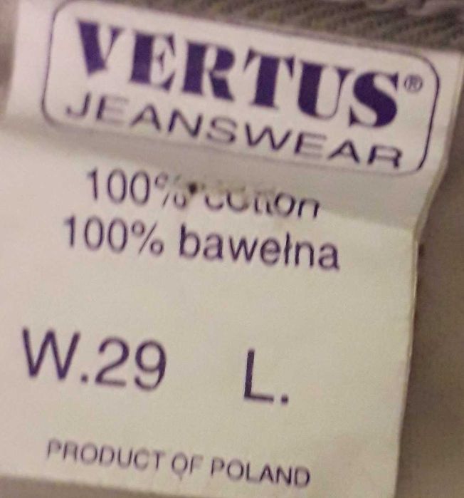 Spodnie jeans Active Vertus, rozmiar W.29 L.