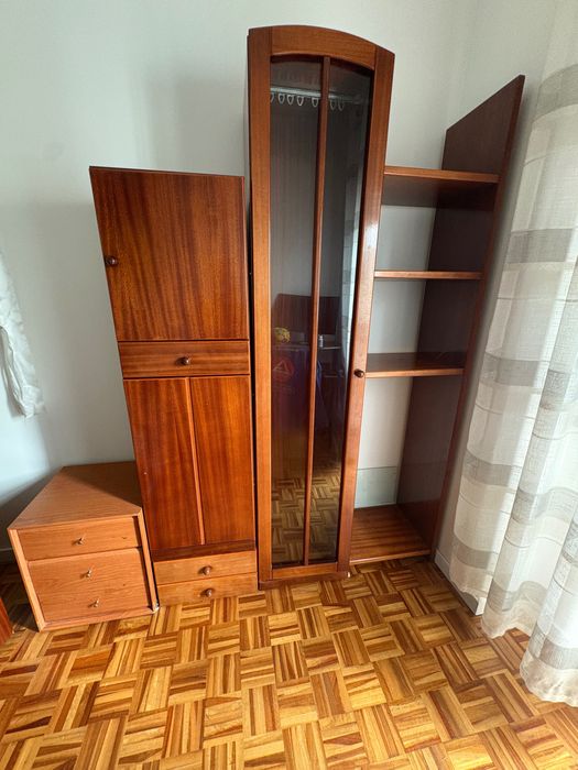 conjunto de móveis, mesa /tv, secretária