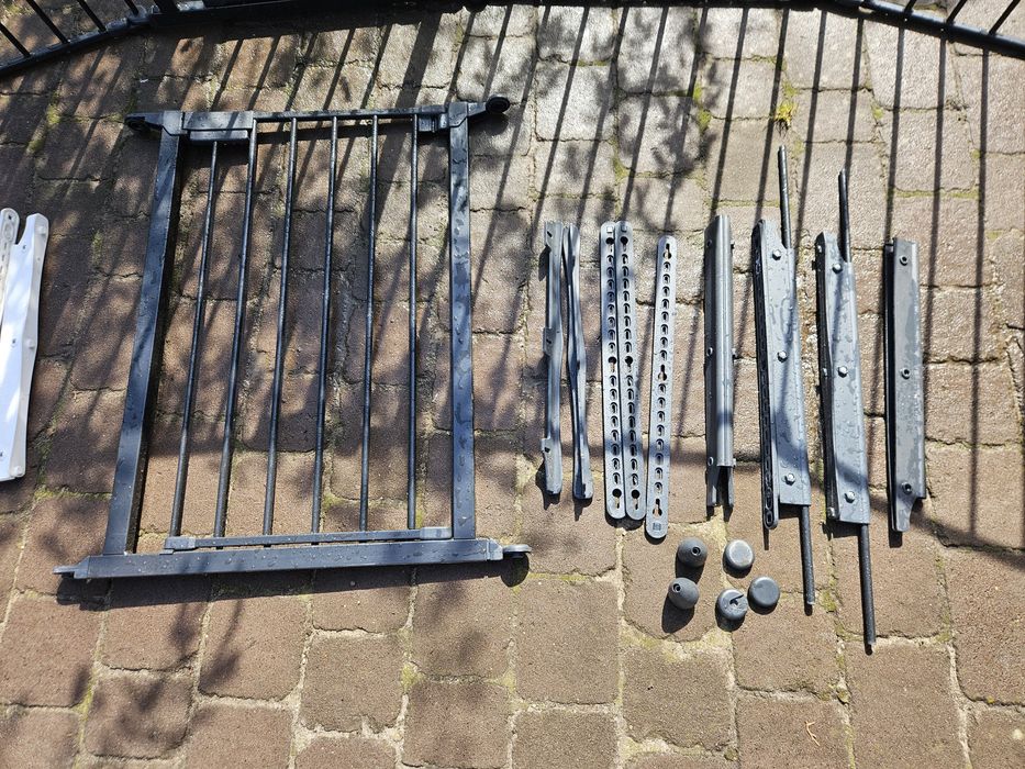 Barierka na schody osłona kominka Baby DAN Flex XXL + dodatki
