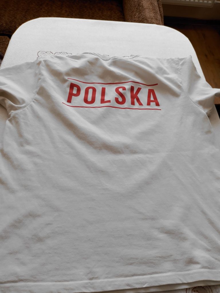 Koszulka męska krótki rękaw z reprezentacja Polski