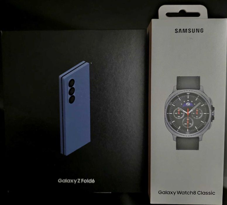 Z fold 6 azul 256 Gb mais galaxy watch 8 classic