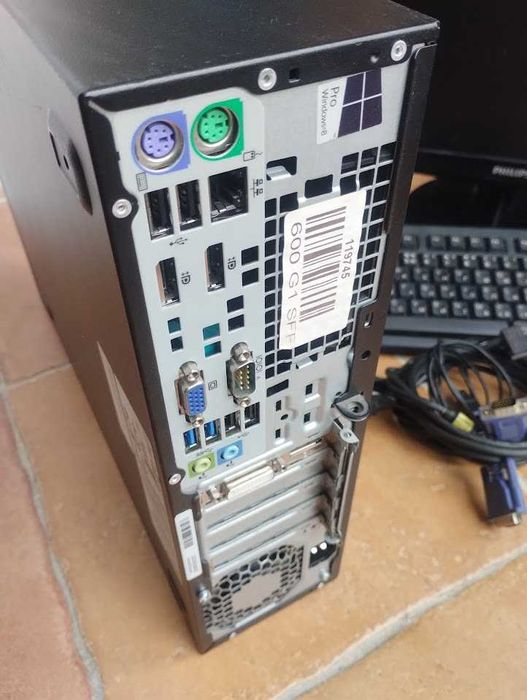 ПК_комп'ютер HP ProDesk 600 G1 SFF Intel i5-4570 8GB RAM 240GB SSD