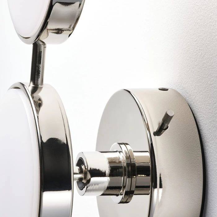 Ikea kabomba lampa chrom 2 sztuki