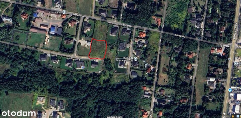 Działka Rąbień Ab Ziemiańska