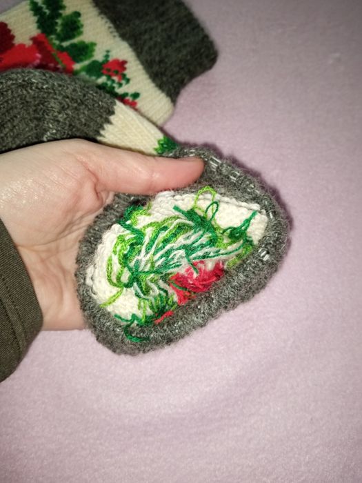 Носки теплые шерстяные 37-39 с узором новые