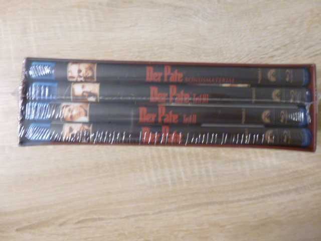 OJCIEC CHRZESTNY Godfather Part I-III Trylogia - box 4 blu-ray - folia