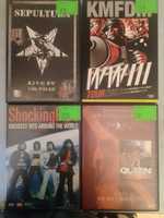 DVD музика (Queen .KMFDM .SEPULTURA . Megadeath.Iron Maiden.Europe)