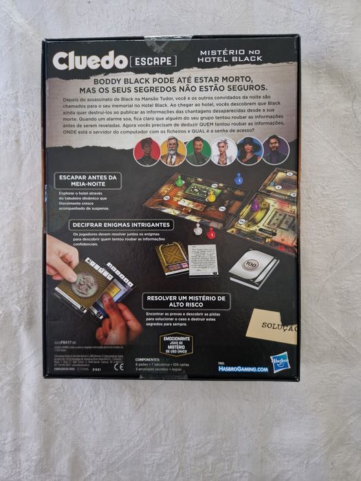 Cluedo "Mistério no Hotel Black"