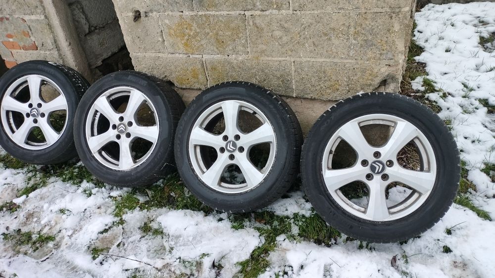 Kpl kół alufelgi Citroen C5X7 R17