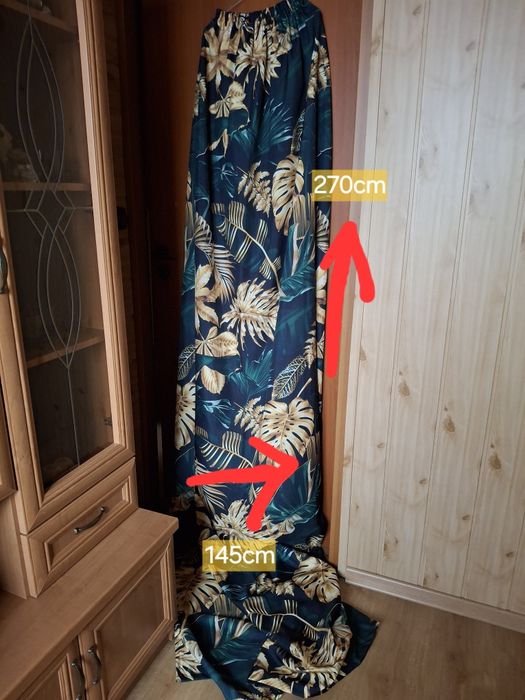 Komplet 4 zasłony 2 poszewki na jaśki bierznik