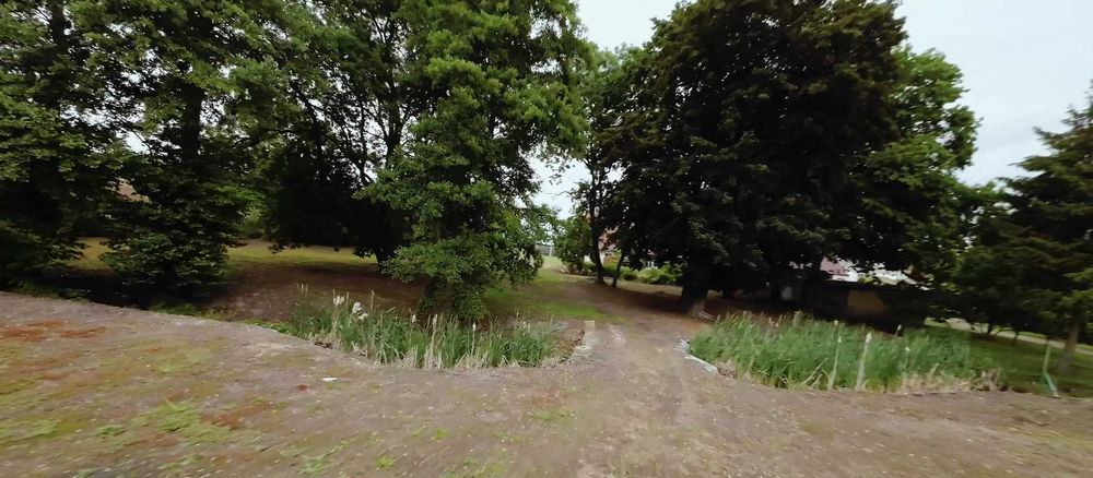 Działka zabudowana 96ar 9600 m2 okolice Wrocławia