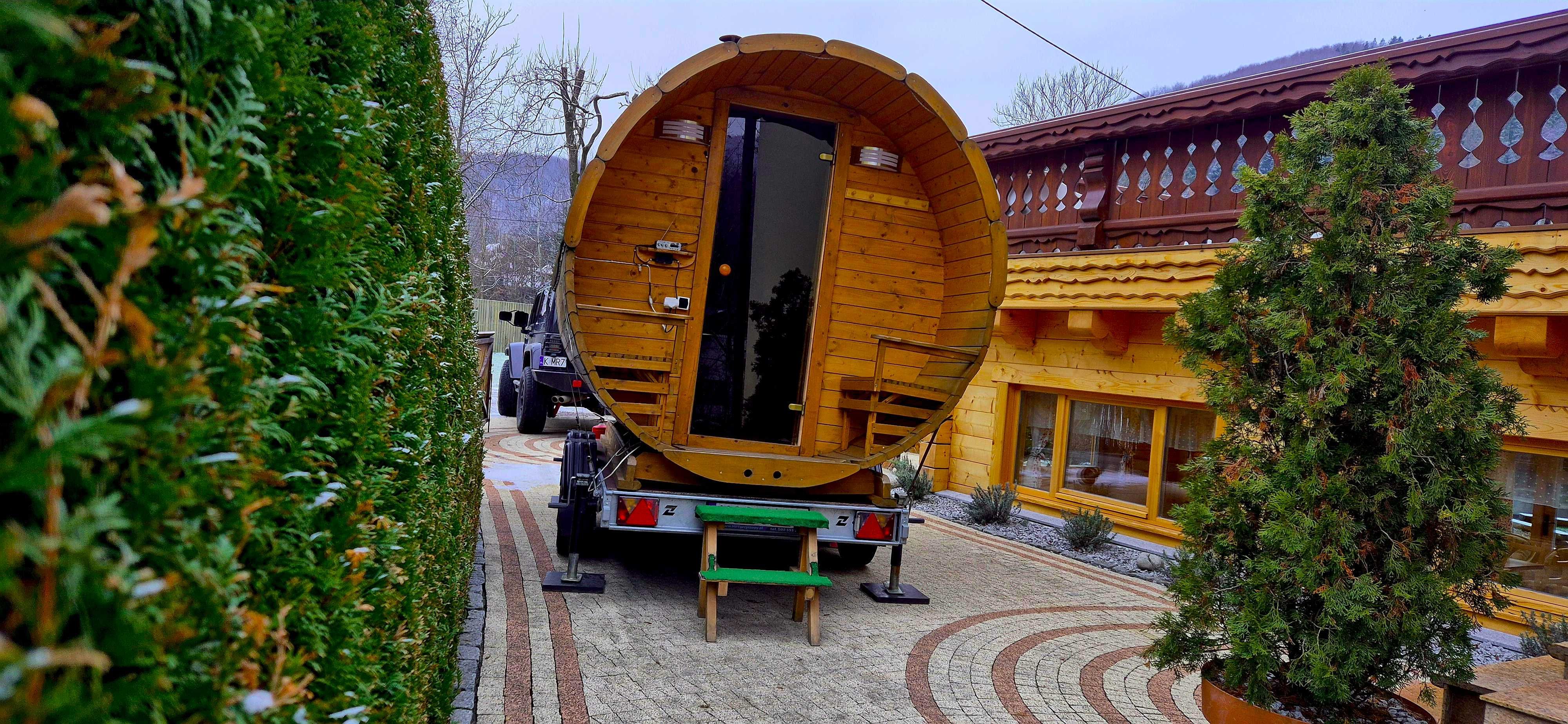 Jacuzzi Mobilne SPA Sauna ruska bania