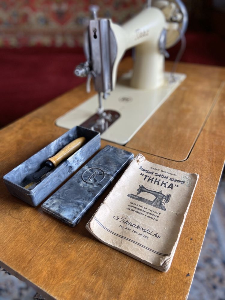 Финская швейная машинка Tikka Koski, Тикка
