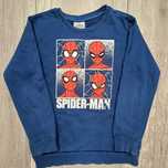 Niebieska bluza chłopięca Spiderman, rozmiar 116, Marvel