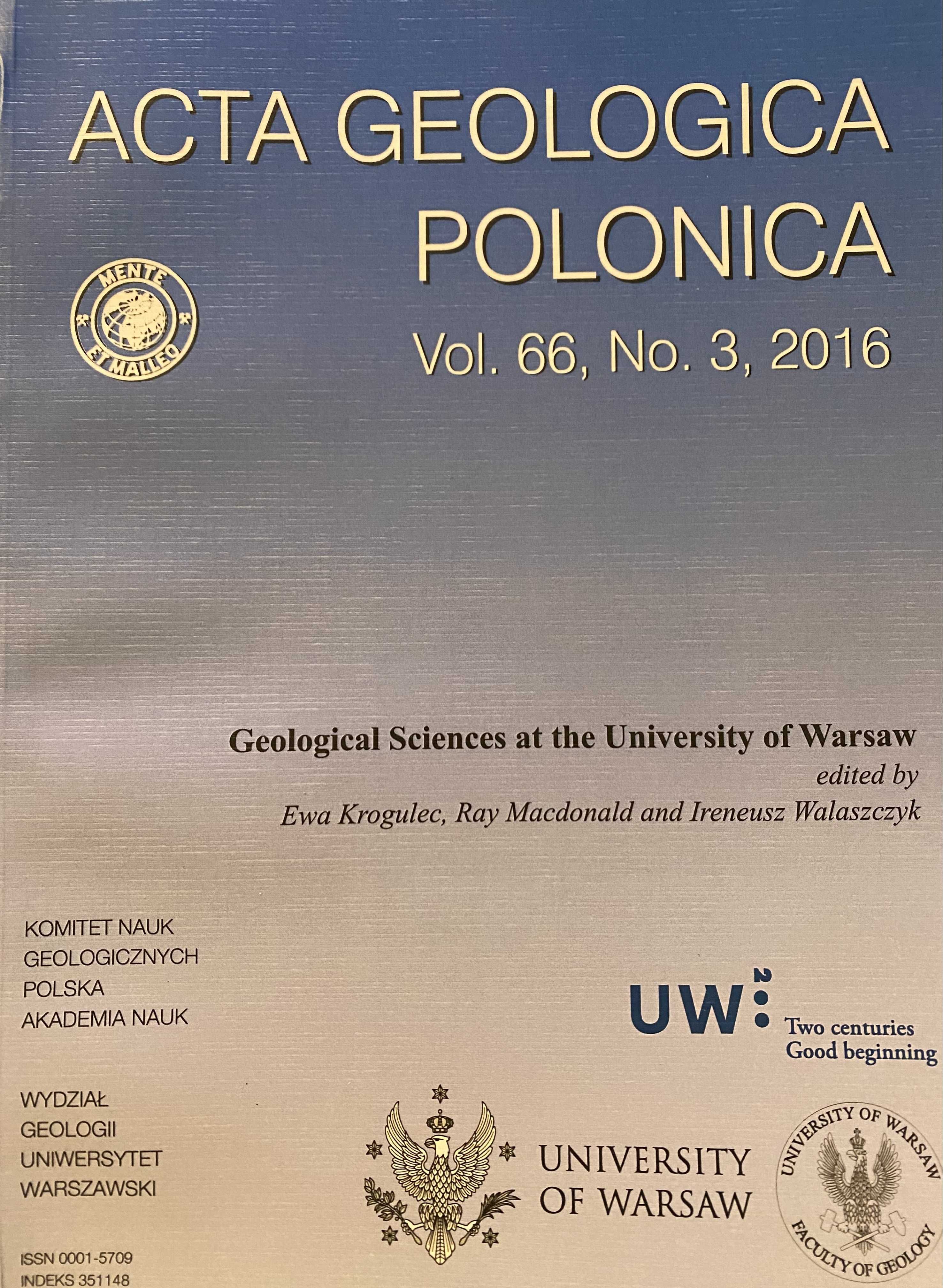 AGP 66/3 GEOLOGIA Ukraina Karpaty Solec Wisła Karkonosze Sudety