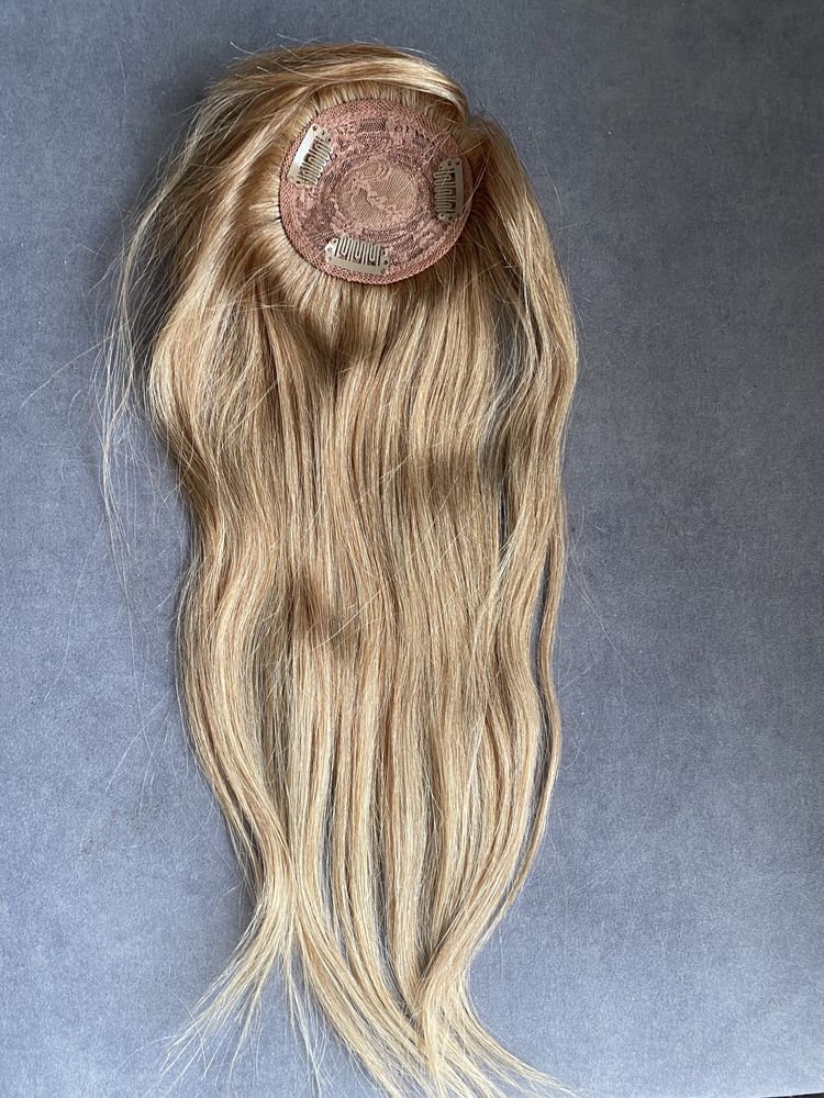 Dopinka treska tupet grzywka włosy naturalne indyjskie
