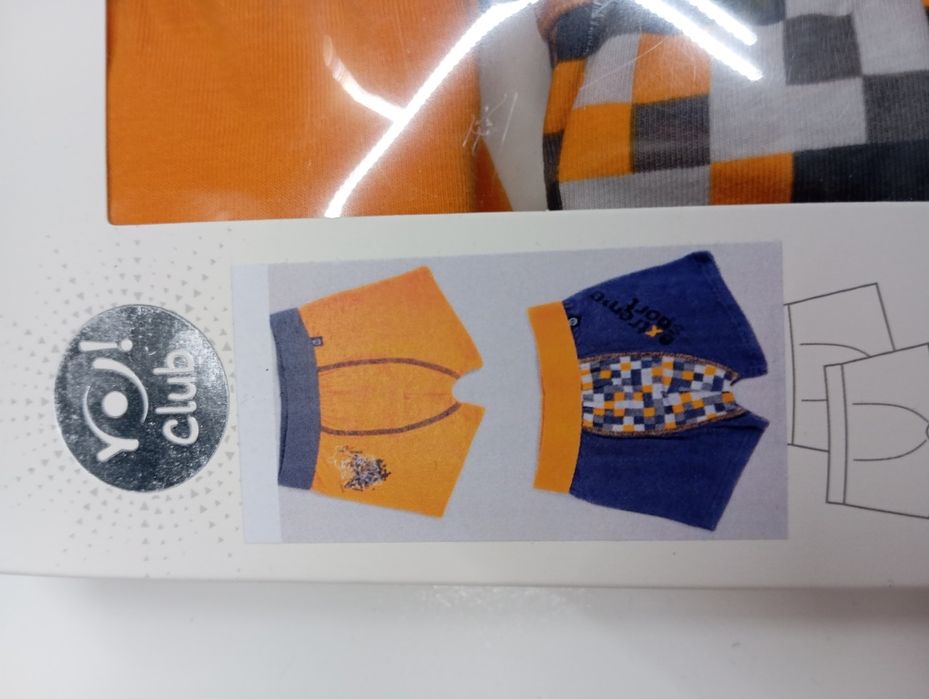 Bokserki 2 pack 110-116 chłopak Yo Club