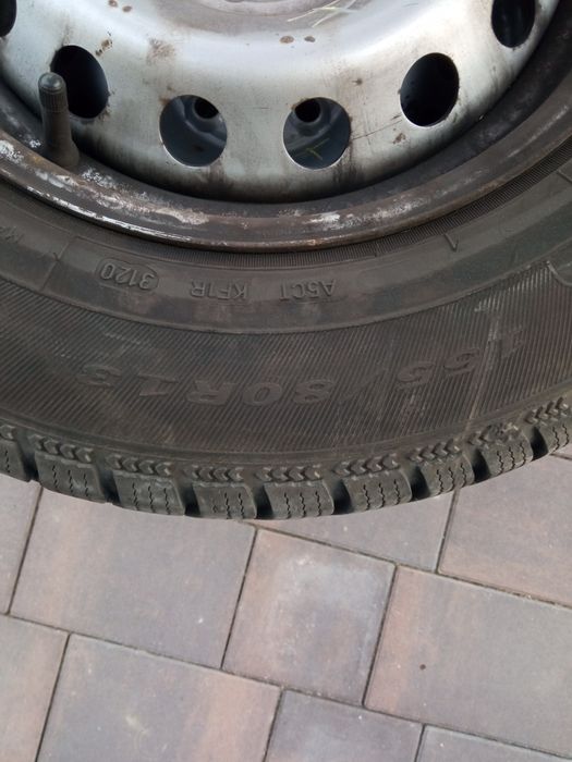 Fiat Panda zima, zimowe Opony Dębica Frigo 155/80 R13